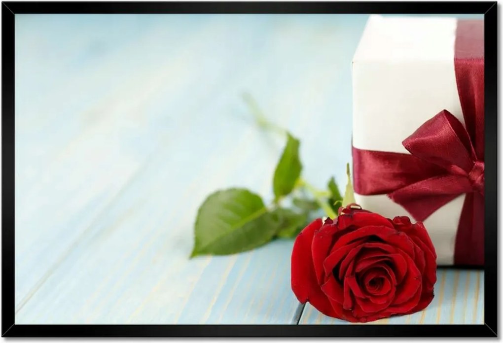 Poszterek keretben 60x40 Nőnap Ajándék Love