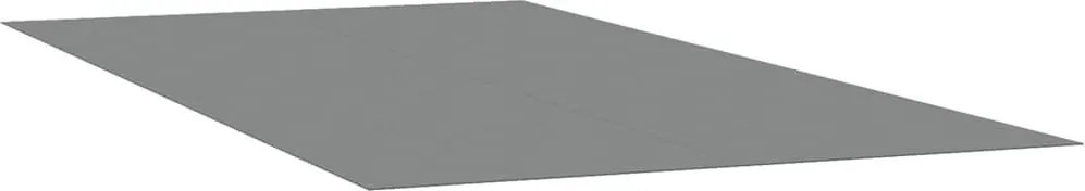 Világosszürke poliészter geotextília medencealátét 500 x 250 cm