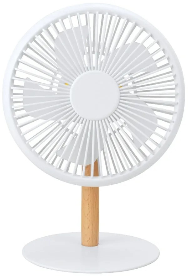 Krémszínű asztali lámpa ventilátorral, távirányítóval (magasság 26 cm) Beyond – Gingko