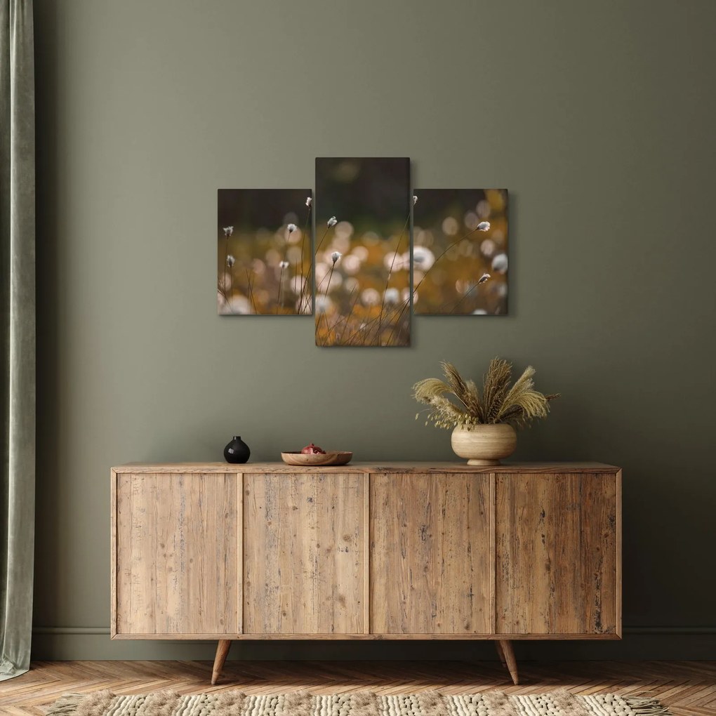 Kép - Gyapotfűvel borított rét N⁰2 (90x60 cm)