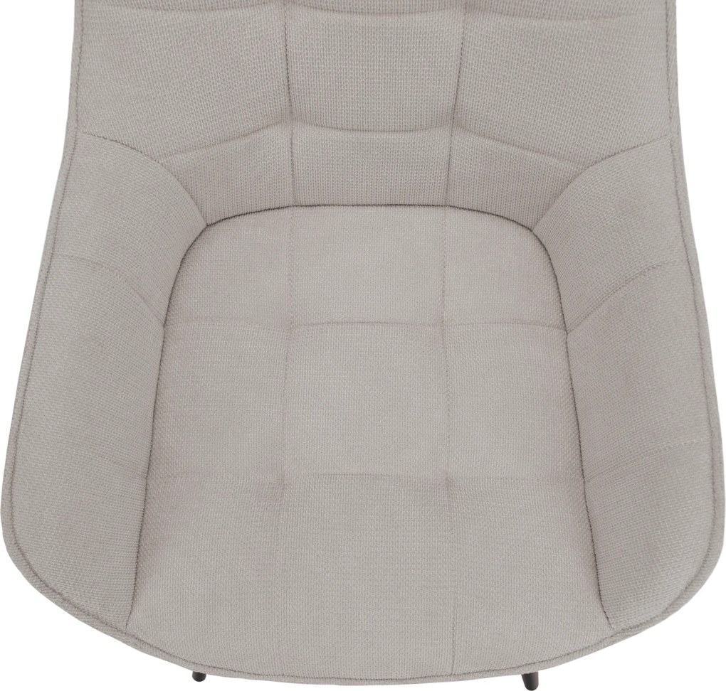 Design fotel, bézs/fekete, MARKEN