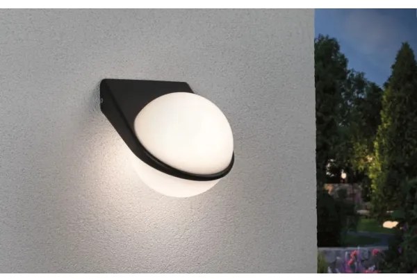 Paulmann 94401 - LED/10W IP44 Kültéri fali lámpa GÖMB 230V