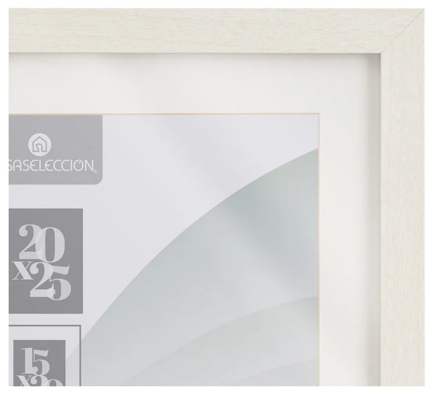 Fehér álló-fali képkeret 22,5x28 cm Sencillo – Casa Selección