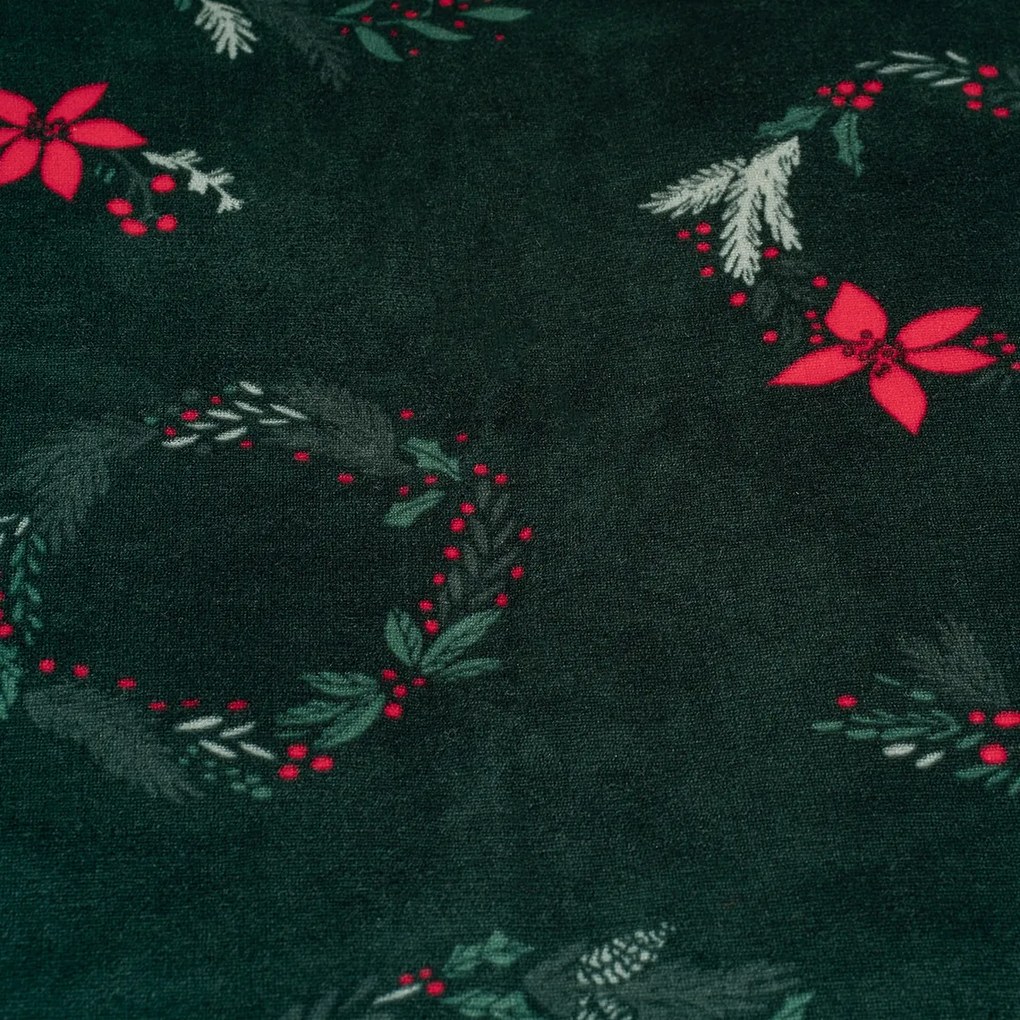 4Home Poinsettia mikroflanel ágyneműhuzat, 140 x 200 cm, 70 x 90 cm, 140 x 200 cm, 70 x 90 cm