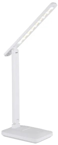 Globo 58481W - LORNA LED asztali lámpa, érintős, 3W, 5V, 1800 mAh, fehér