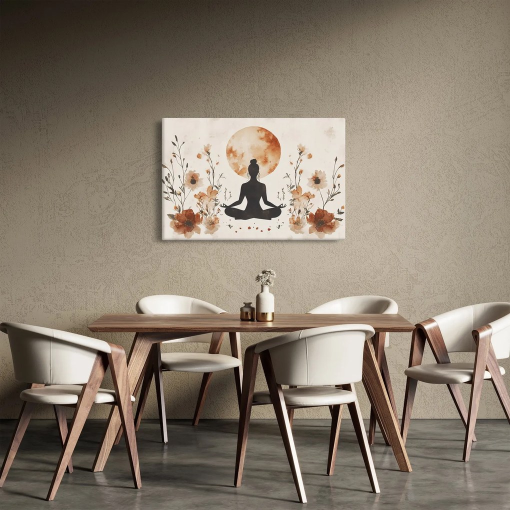 Kép - Narancssárga jóga (90x60 cm)