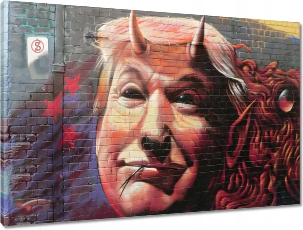 Vászonkép 90x60 Graffiti Utcaművészet