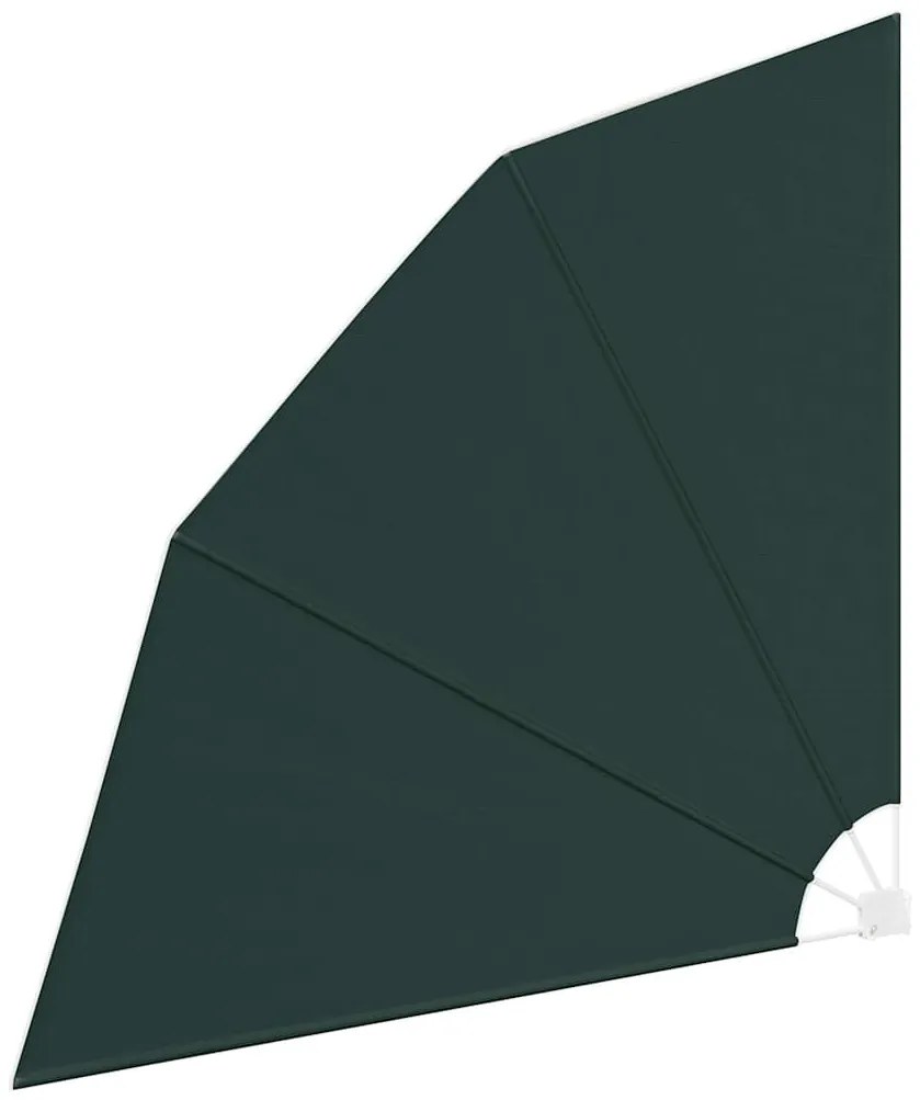 Erkély adatvédelmi képernyő Sötétzöld 210 x 210 cm szövet