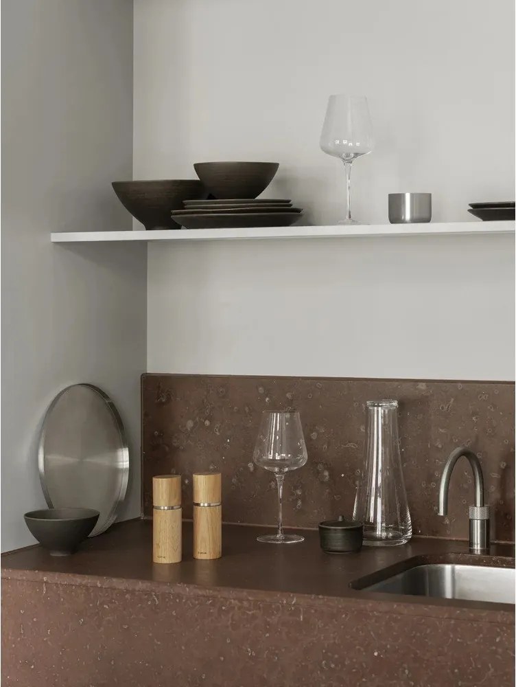 Sötétbarna kerámia tálka ø 17 cm KUMI – Blomus