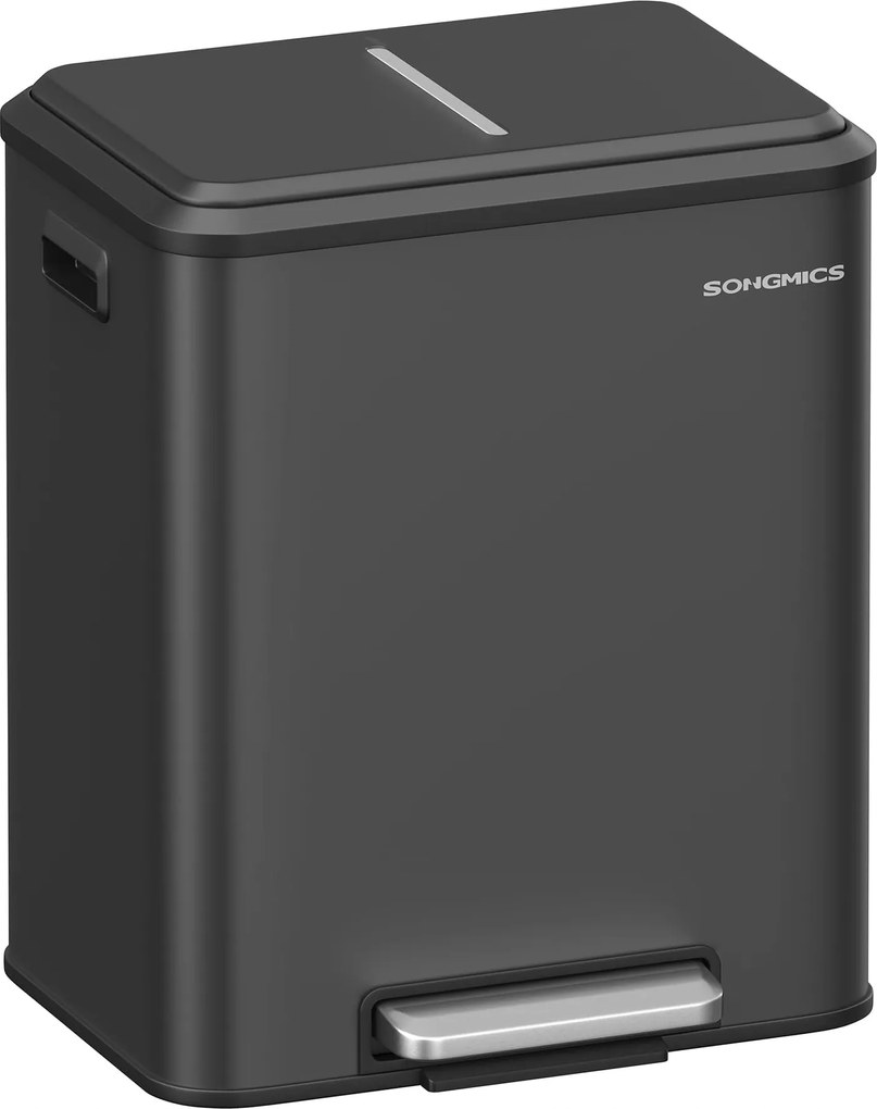 Songmics szemeteskosár 30 l 2 rekeszes