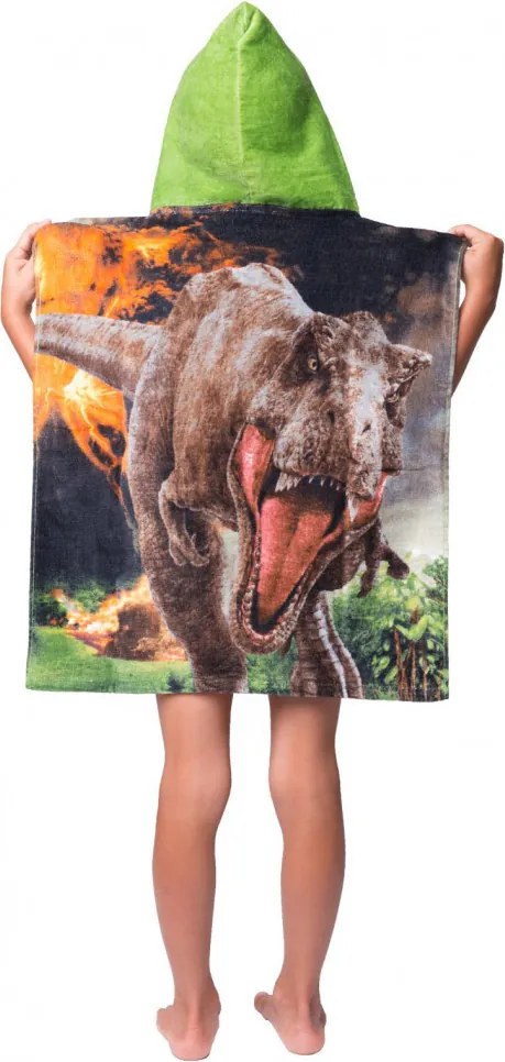 Jurassic World Volcano strand törölköző poncsó 50x115cm