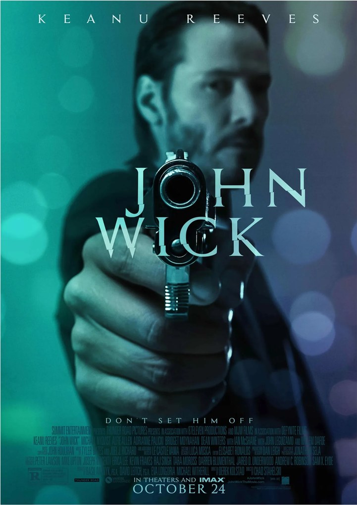 John Wick Keanu Reeves poszter