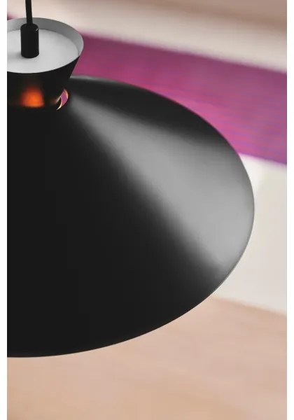 Nordlux - Csillár zsinóron DIAL 1xE27/40W/230V átm. 45 cm fekete