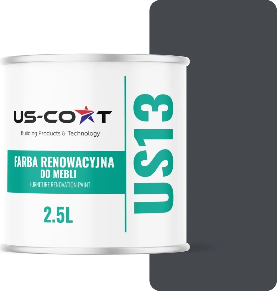 Konyhabútor Festék Szekrény Frontok Grafit Ral 7024 Szatén 2,5L