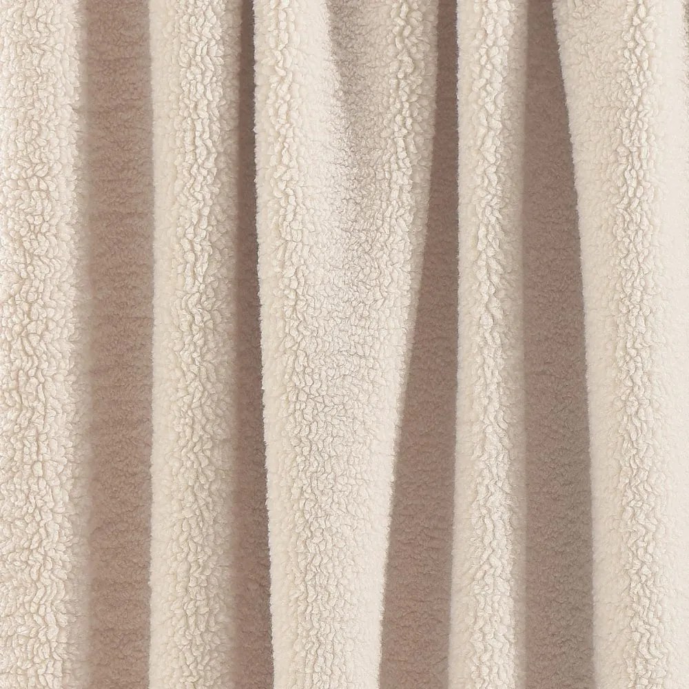 Boucle Pléd bézs színű 125 x 150 cm