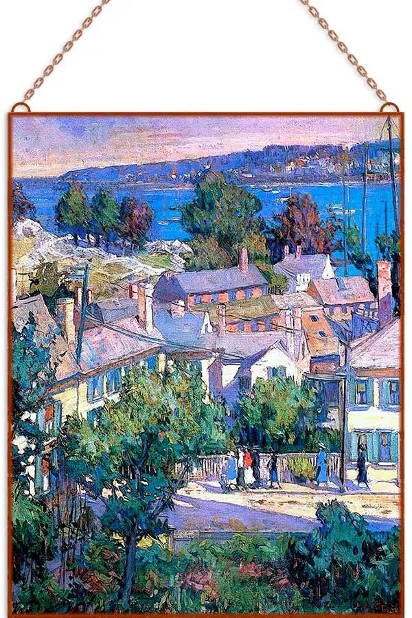 Mary Bradish Titcomb - Sunday Morning üvegkép, falikép