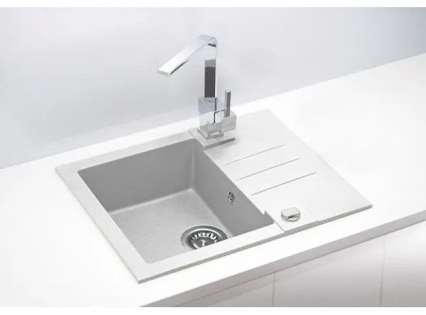 ALVEUS 1090947 - Mosogató ROCK 59,5x47,5 cm gránit/fehér