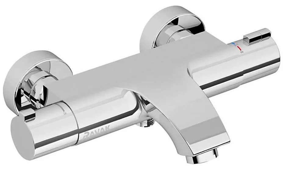Ravak X070046 - Termosztátos kádcsaptelep TERMO, fényes króm