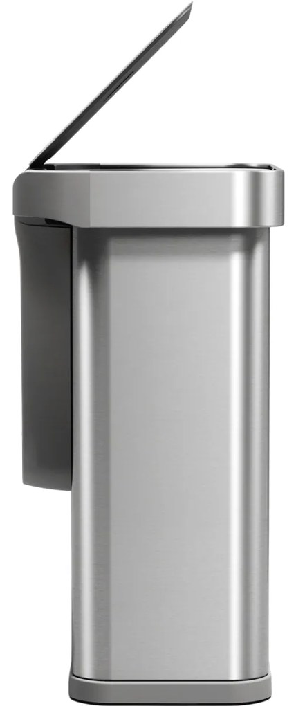 Simplehuman Érintésmentes szemeteshangérzékelővel, 58 l, rozsdamentes acél, matt