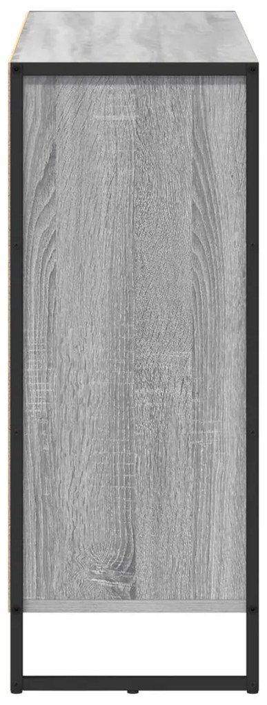 Oldalsó szekrény Szürke Sonoma 96,5 x 30 x 75 cm Faanyag