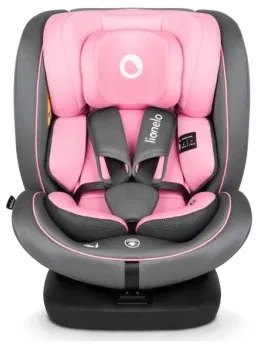 Lionelo BASTIAAN i-Size autósülés 40-150 cm szürke/rózsaszín