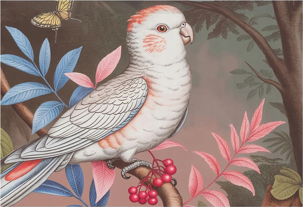 Flizelin Fali tapéta Prémium Trópusi természet 152x104 Ragasztó