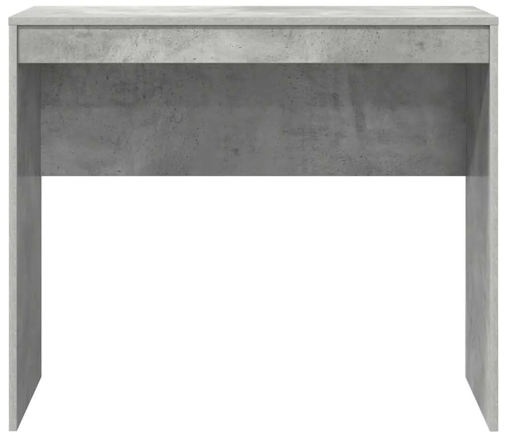 Asztal Beton szürke 90 x 40 x 76 cm Faanyag