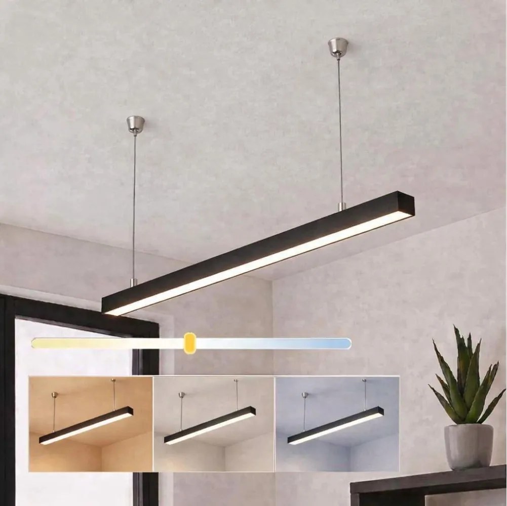 BRILAGI- LED függeszték FULLDAY LED/30/40/50W/230V 2700/4000/6000K 150cm fekete