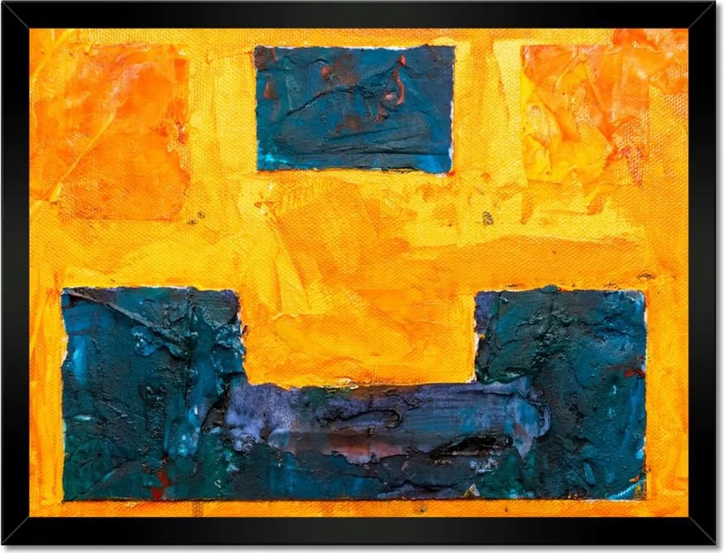 Poszterek keretben 40x30 Absztrakt Nagy kutya