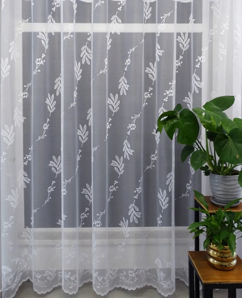 Mg Függöny 35526 Fehér 200x280cm kész, M szalaggal