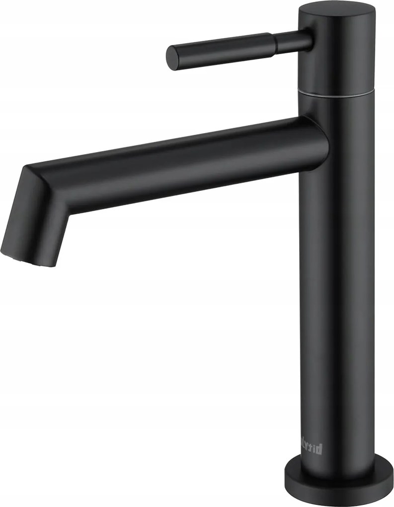 Ulytid Álló Fürdőszobai Mosdó Csaptelep Matt Fekete Magas 18 cm