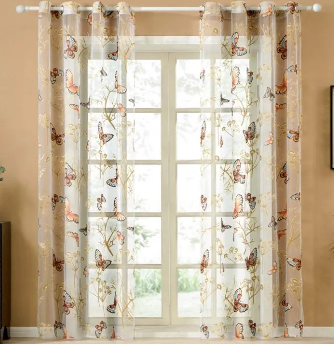 Topfinel Ablakfüggöny Átvezetőkkel 140X215 CM