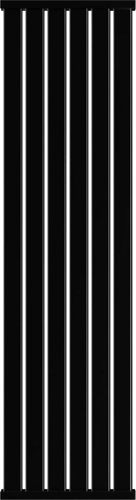 Dekorációs radiátor Eger 120/45 Fekete Fényes