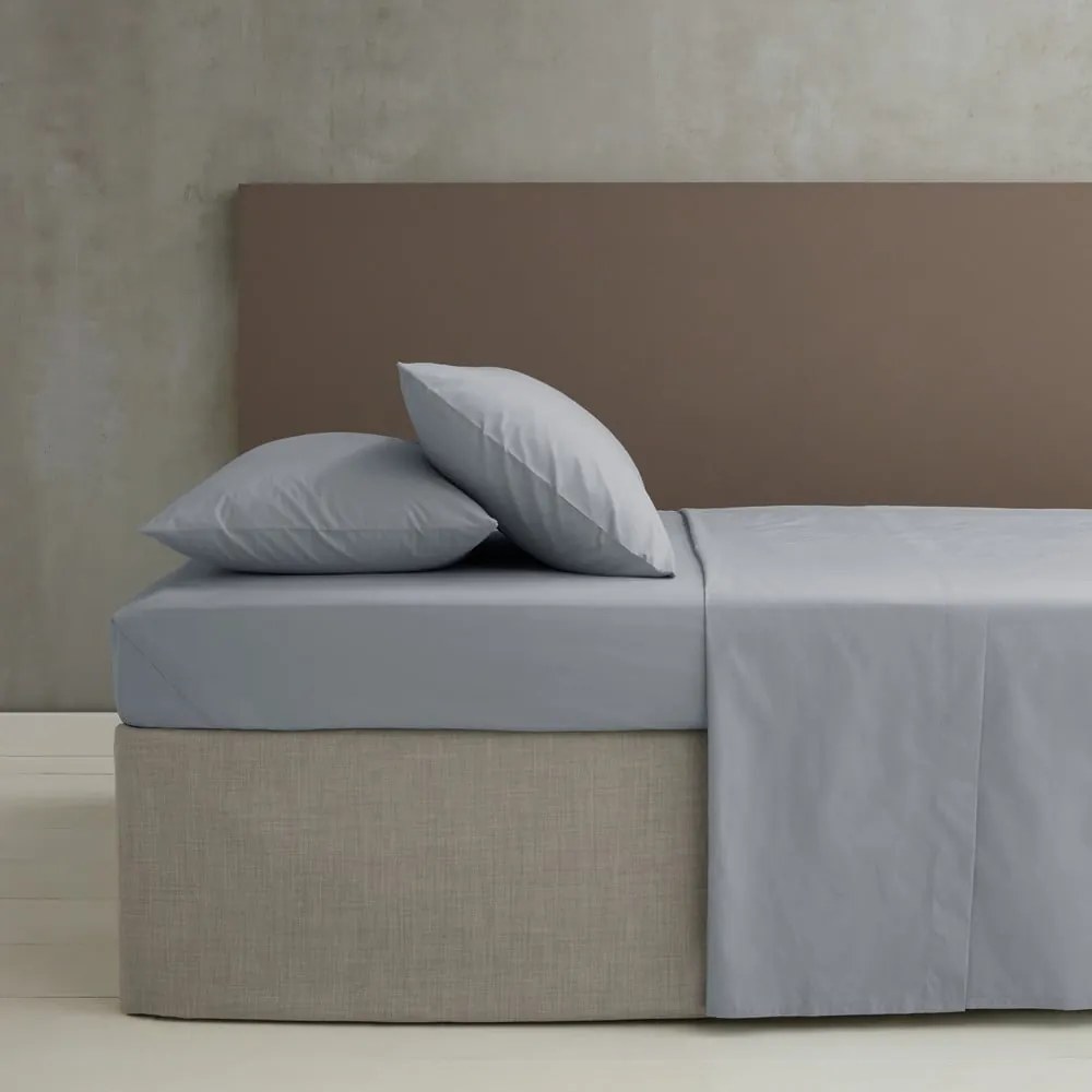 Szürke perkál lepedő 180x260 cm Easy Iron Percale – Catherine Lansfield