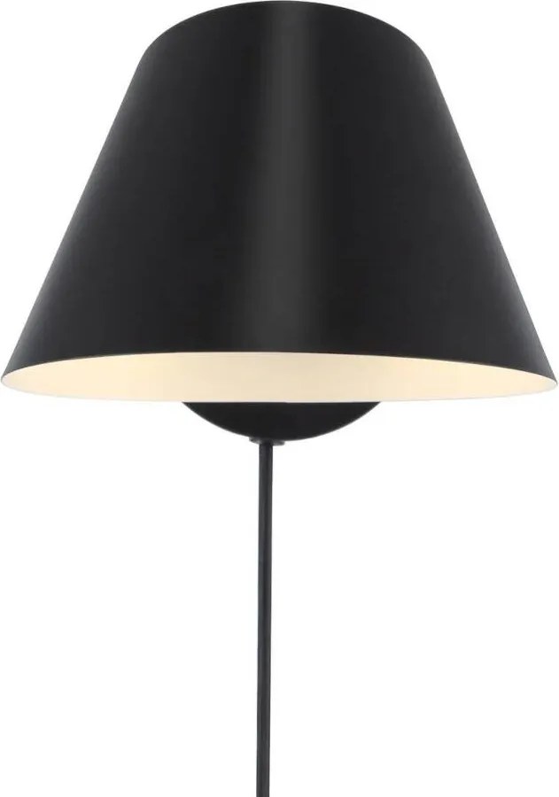 Nordlux modern skandináv fali lámpa stay fekete nor2220381003