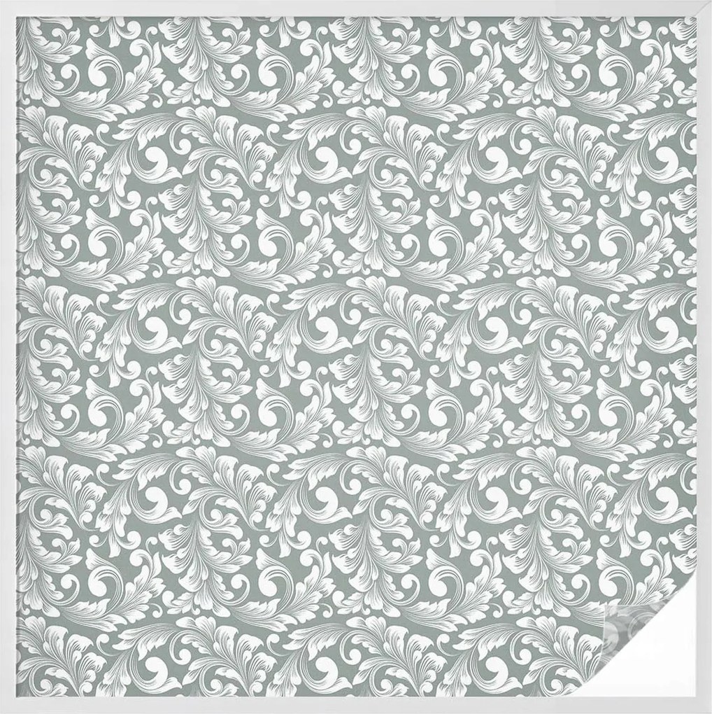 Ablakfólia Öntapadós Adatvédelem Leveles elegancia 100x100