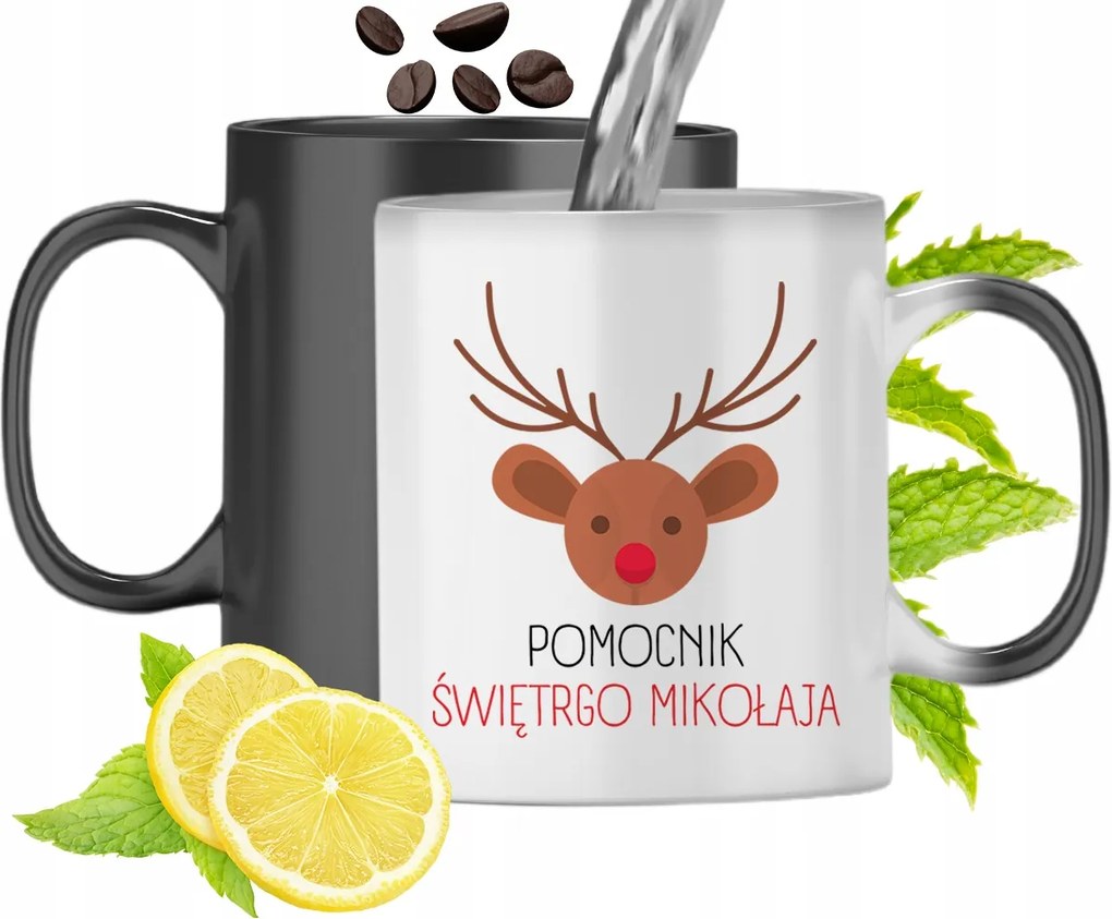 Mágikus Karácsonyi Színváltó Bögre fényképes nyomtatással