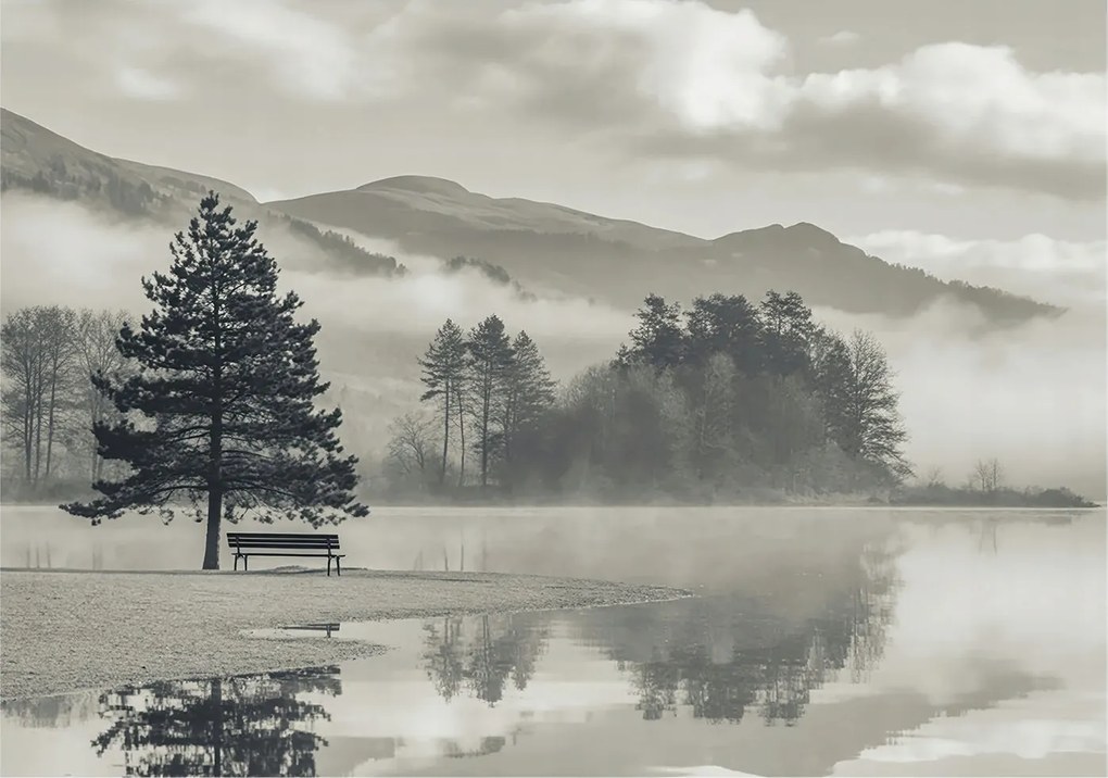 Fotótapéta Falra Előszoba Konyha Romantikus tájkép 208x146 Ragasztó