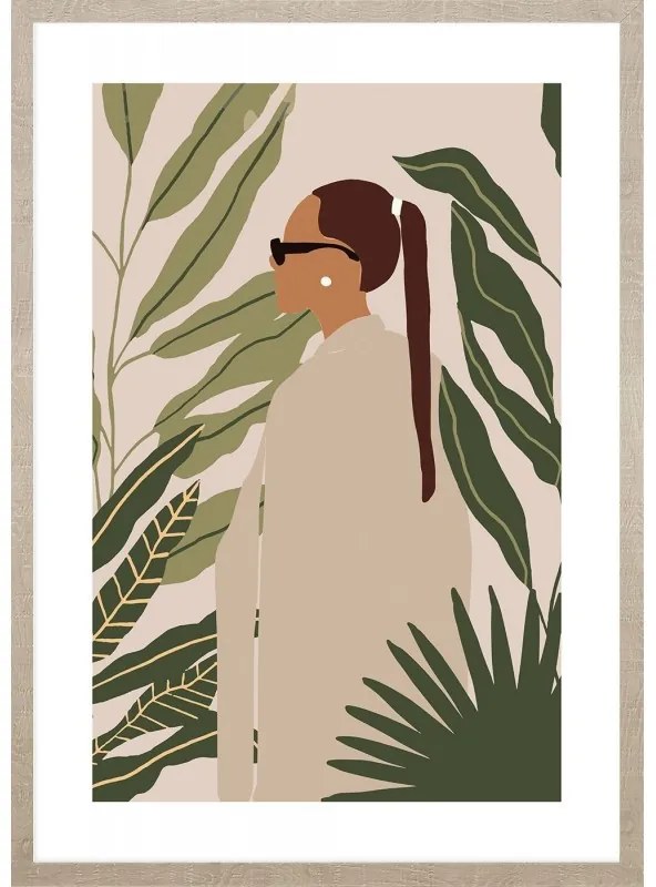 Woman in the jungle kép