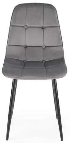 KINDREL étkezőszék, 1 db, szürke