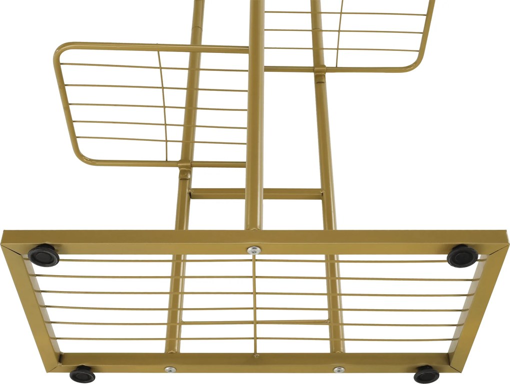 Fém virágállvány, arany, BAMIR TYP 3