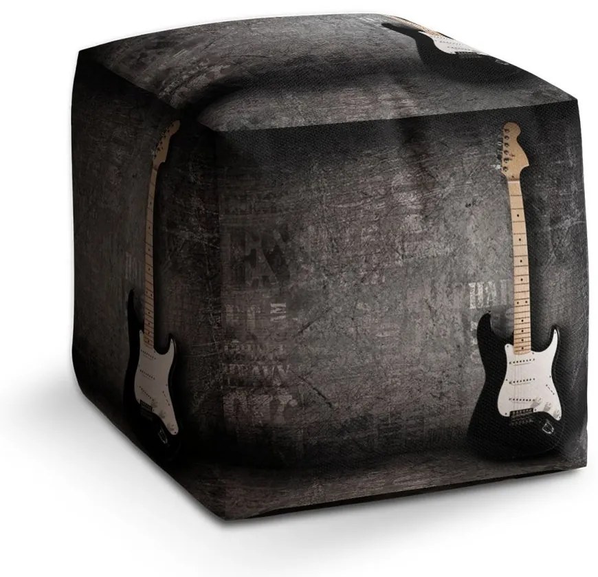 Cube zsámoly gitár, szürke