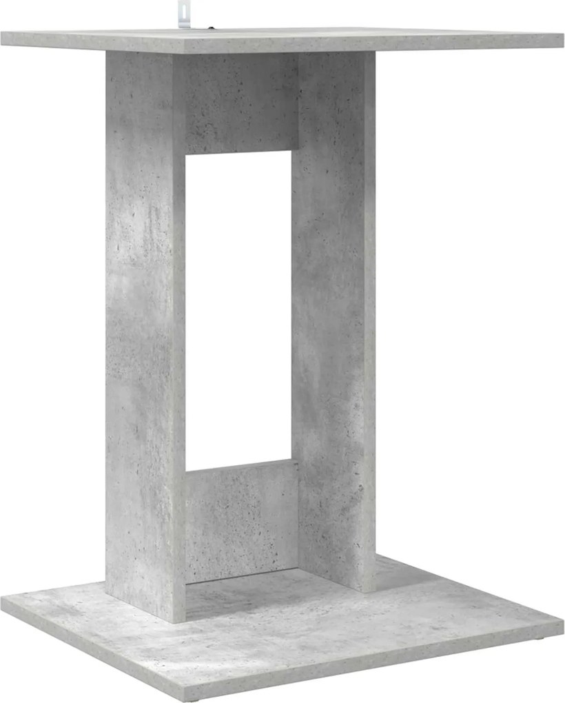 vidaXL Oldal asztal Beton Szürke 45 x 40 x 62,5 cm Faanyag