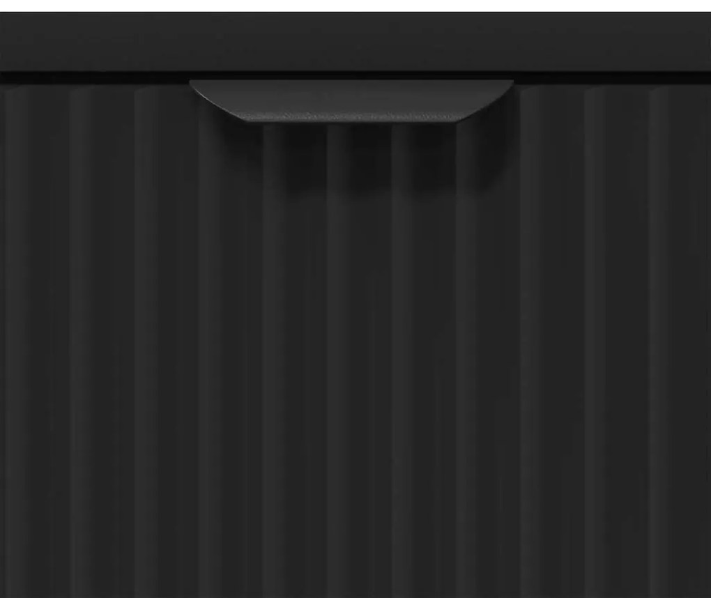 Éjjeli asztal fiókkal Fekete 63.5 x 36 x 61 cm Faanyag