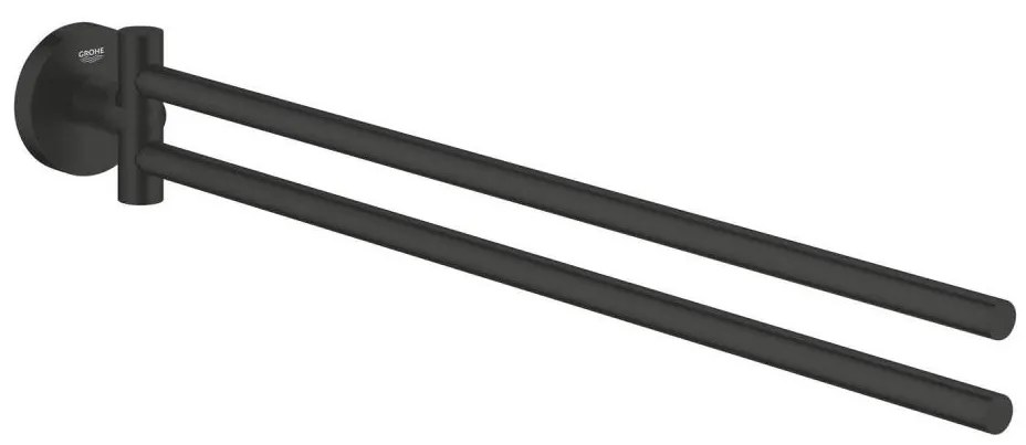 GROHE 411832430 - START 439 mm-es törölközőtartó, fekete