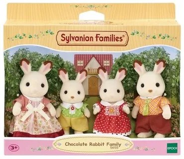 Sylvanian Families "csokoládé" nyúlcsalád, új