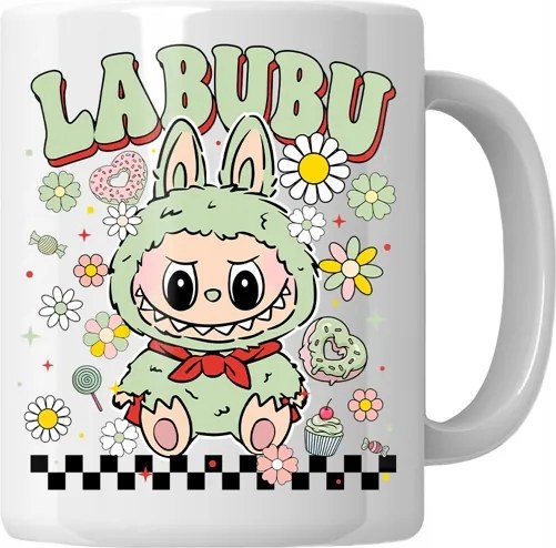 Labubu Bögre Piros Ajándék Neki Lánya 18-99