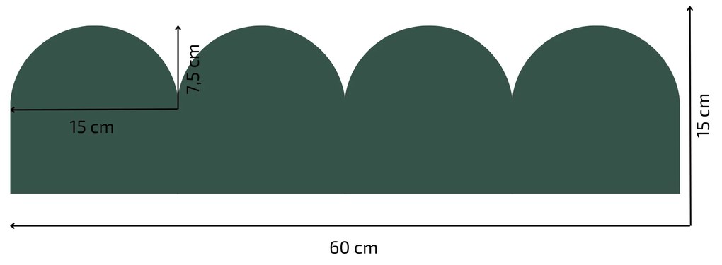 PIPPER. Textil öntapadó tapéta - Mini Ív - Zöld szín Szín: Sápadt