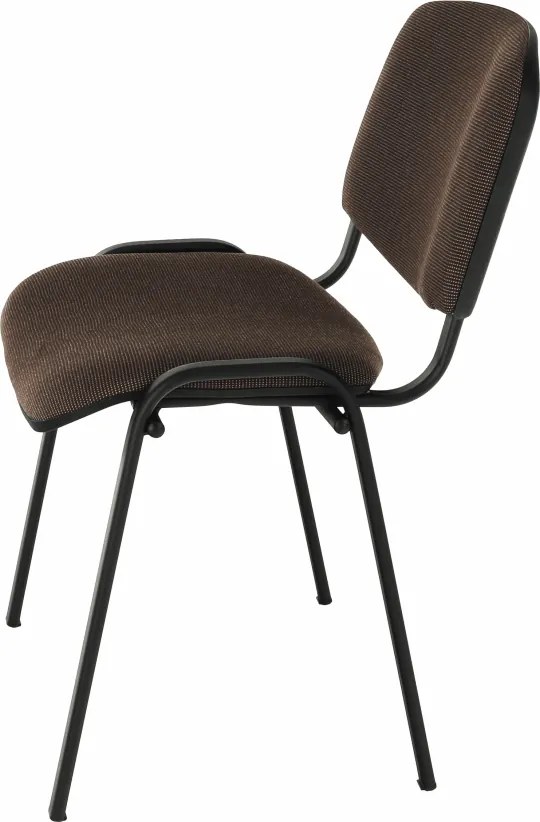 Irodai szék, barna, ISO NEW