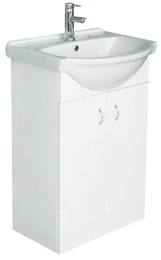 Multi Pro Fürdőszobaszekrény mosdóval 52x41,2 cm fehér PRO50SOKL